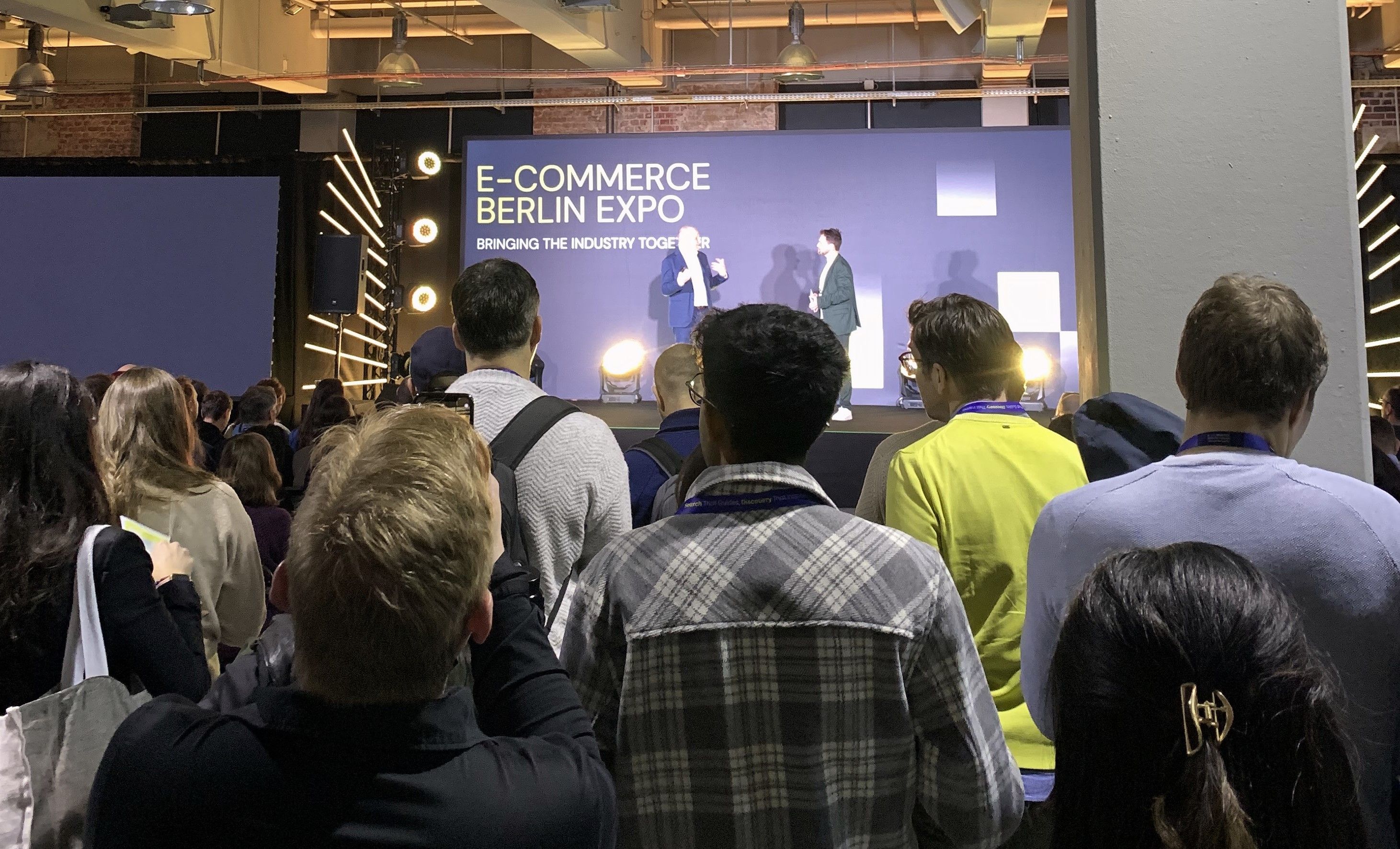 People attending a presentation