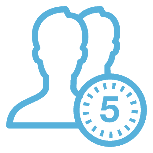 Customer time track icon