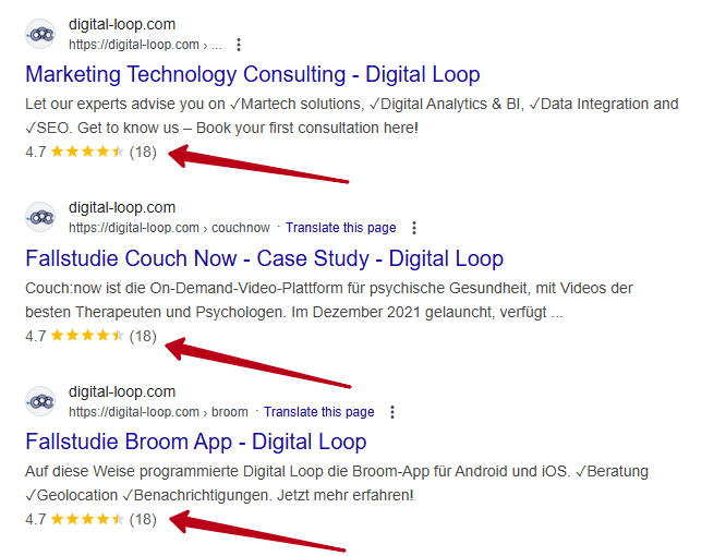 SEO Case Study: Driving Traffic with Review Snippets (AggregateRating) Structured Data