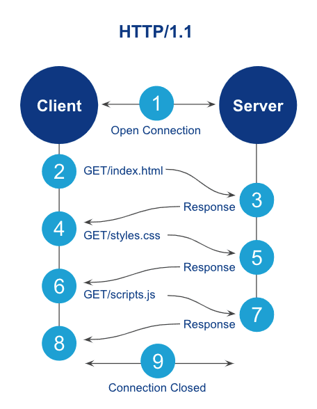 How HTTP/1.1 works