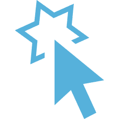 Interactivity "click" icon