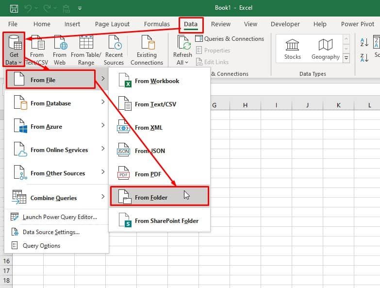 Excel creation